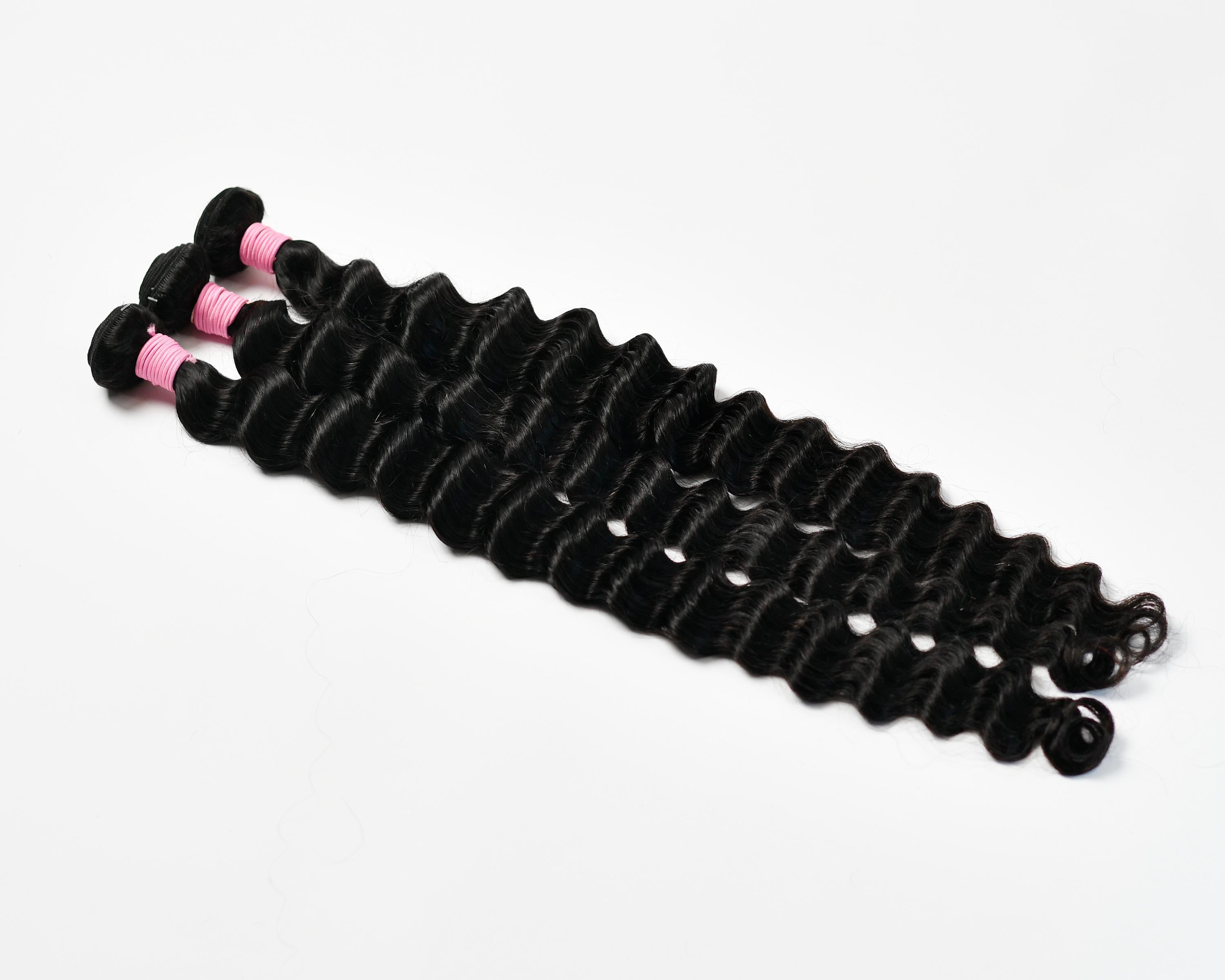 12a Virgin Loose Deep Wave Bundles