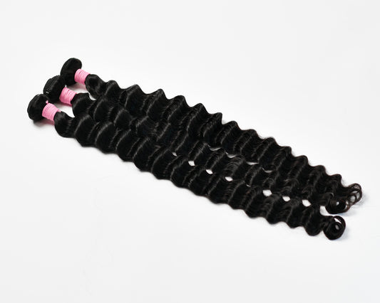 12a Virgin Loose Deep Wave Bundles
