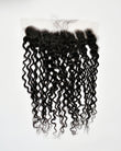 Deep Curly 13X4 Transparent Frontal