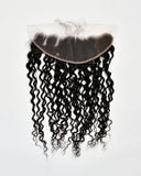 Deep Curly 13X4 Transparent Frontal