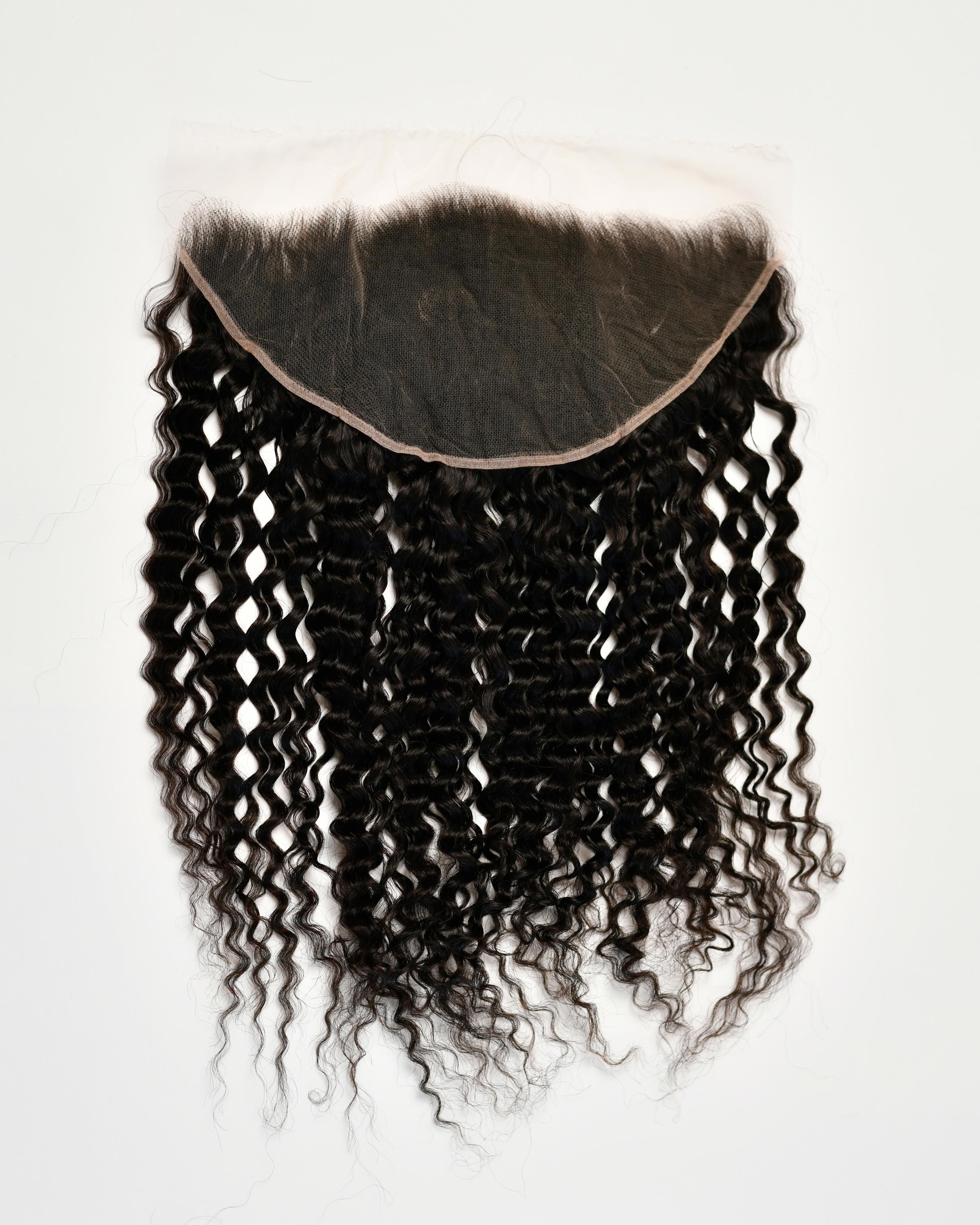 Deep Curly 13X6 HD Frontal