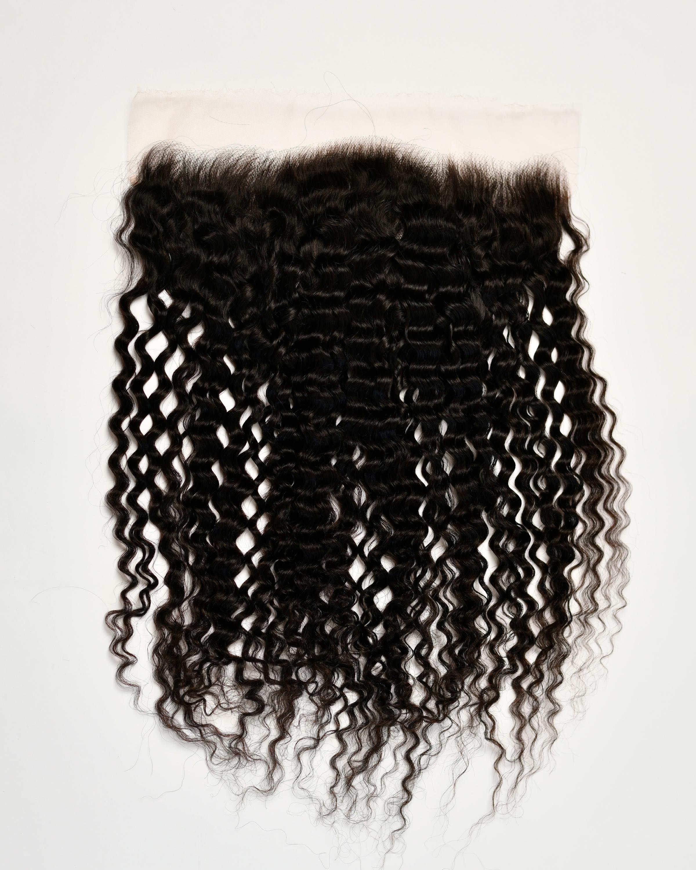 Deep Curly 13X6 HD Frontal