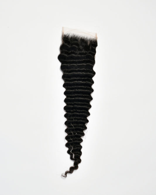 Deep Wave 4X4 Transparent Closure