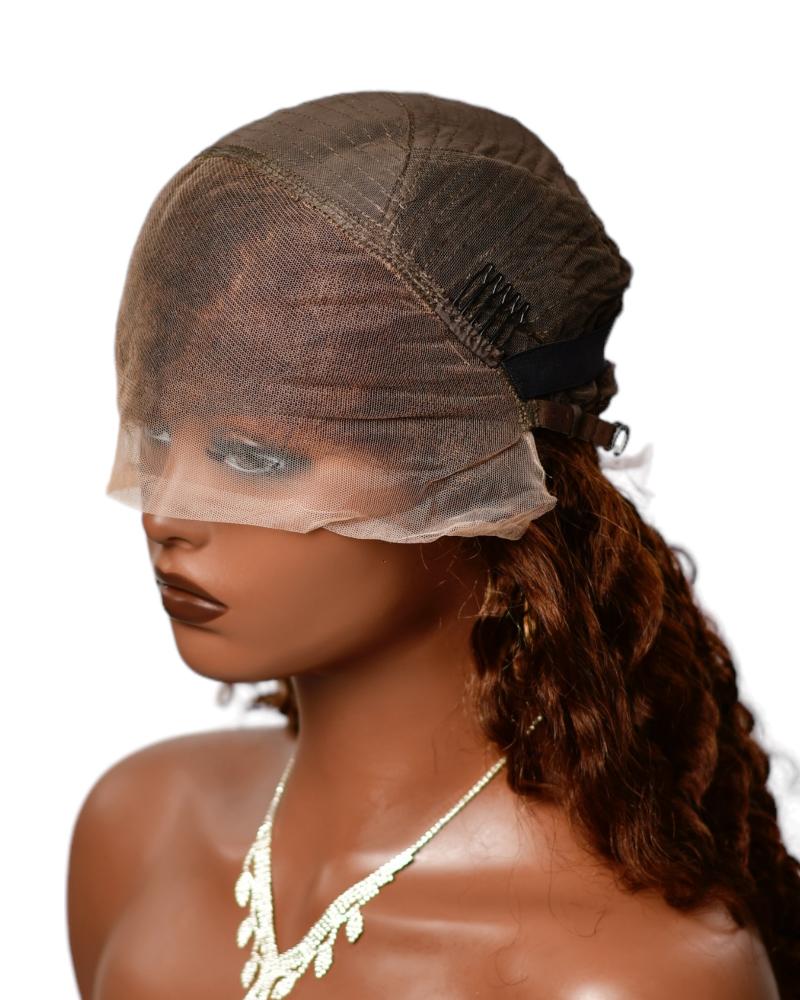 Deep Wave Highlight 13X4 Transparent Lace Wig