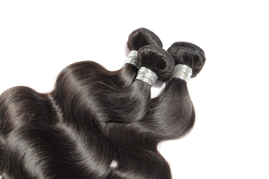 10a Virgin Body Wave Bundles (extra bundle)